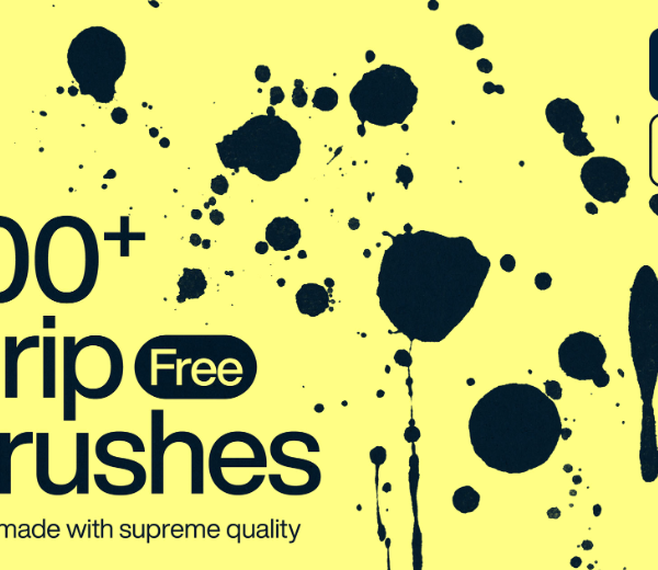 100+ Drip Photoshop Brushes