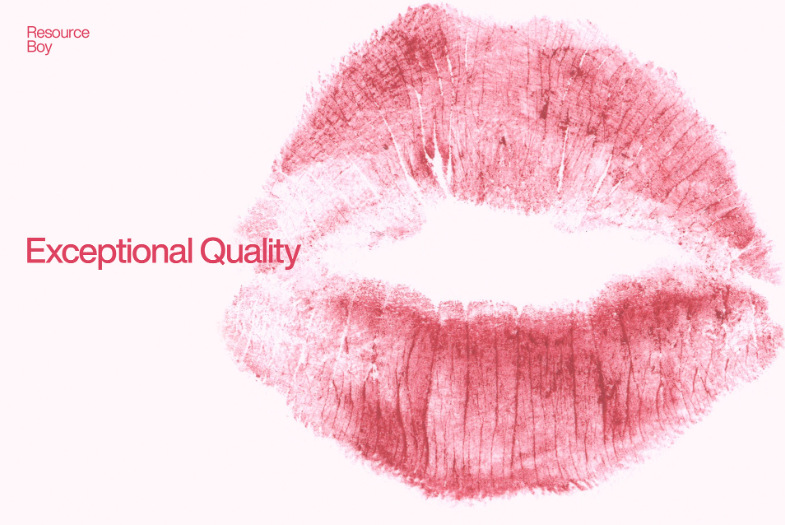 100 Lip Print Photoshop Brushes Marks with Bold character