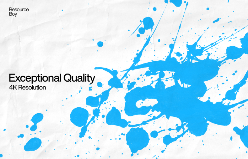 100 Splatter Photoshop Brushes Paint effects in 4K