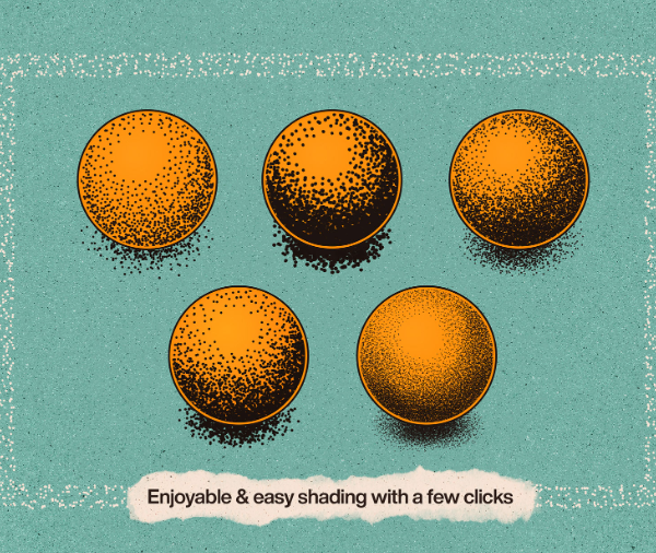 100+ Stipple Shading Photoshop Brushes