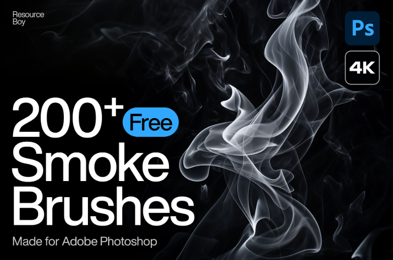 200+ Smoke Photoshop Brushes Atmospheric effects