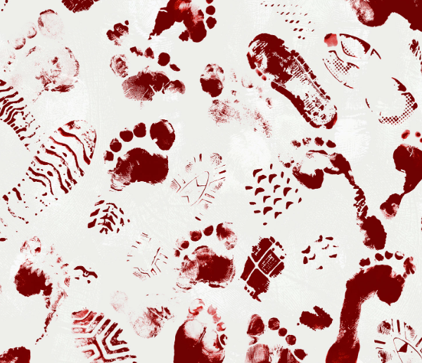 60 Footprint Photoshop Brushes Human Touch