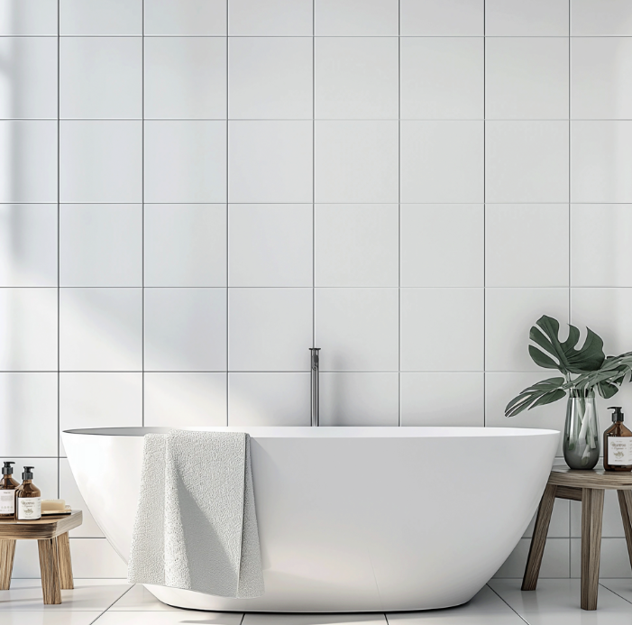 Bathroom Tiles Mockup PSD Presentation