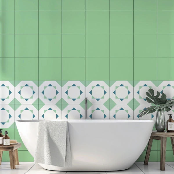 Bathroom Tiles Mockup PSD Presentation