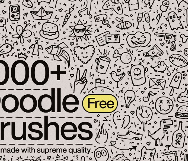 Doodle Brush Pack Built for control Designed for Real Work