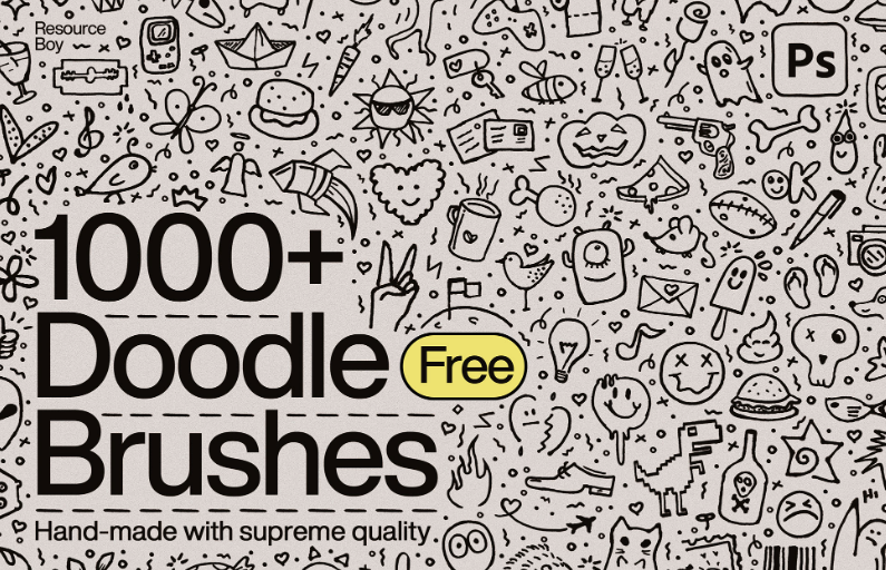Doodle Brush Pack Built for control Designed for Real Work