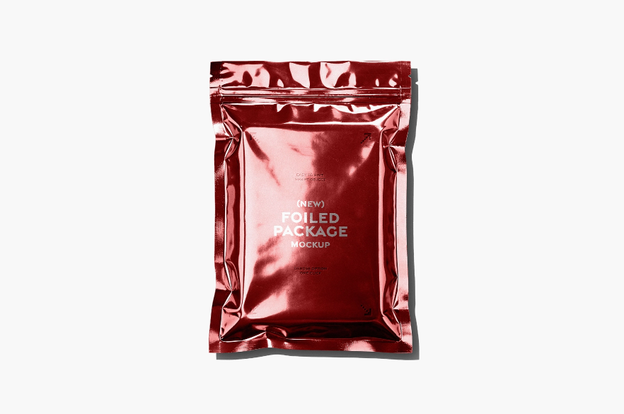 Foil Mailer Mockup Free