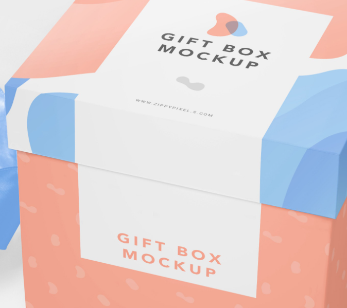 Free Boxes Set Mockup Templates in PSD