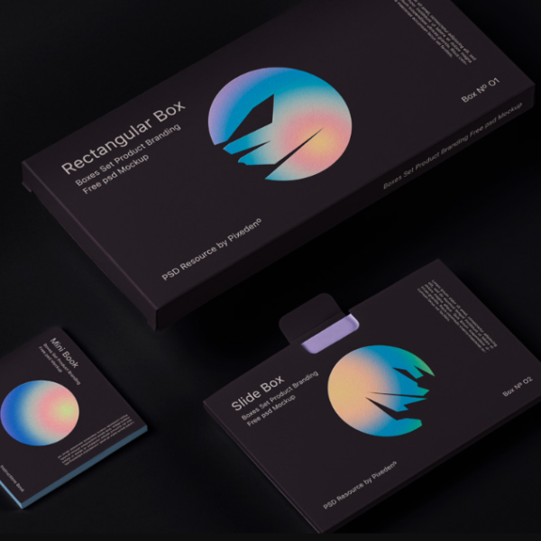 Free White Small Box Mockup