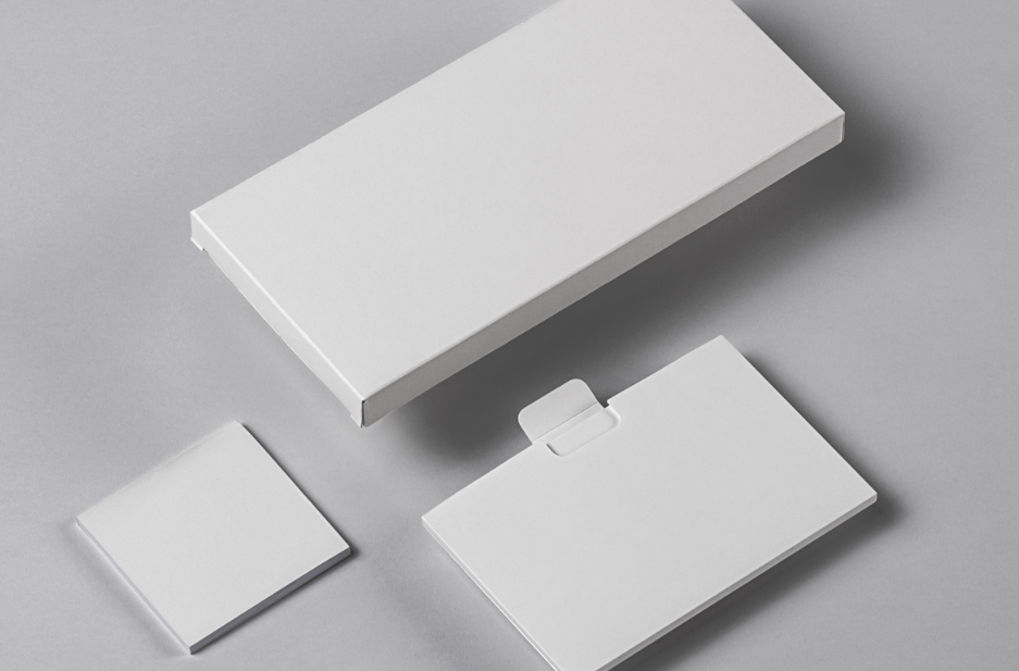 Free White Small Box Mockup