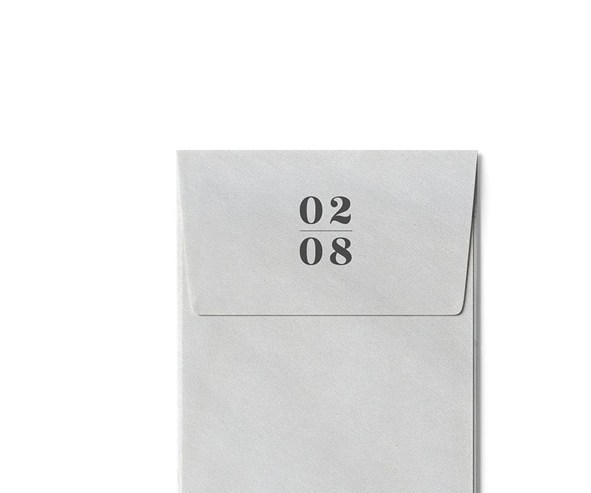 Free closed envelope Mockup W39
