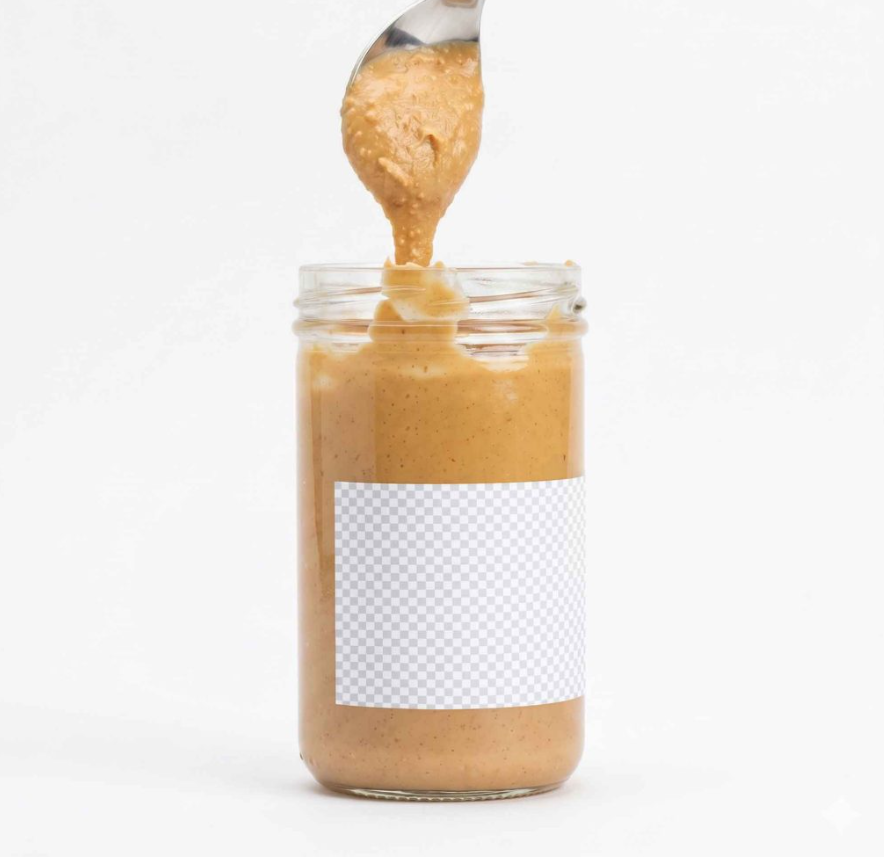 Peanut Butter Jar Mockup
