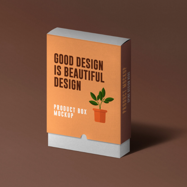 Slide Product Box Mockup