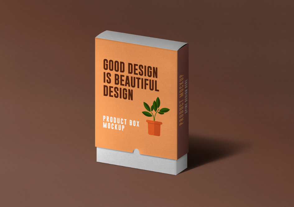 Slide Product Box Mockup