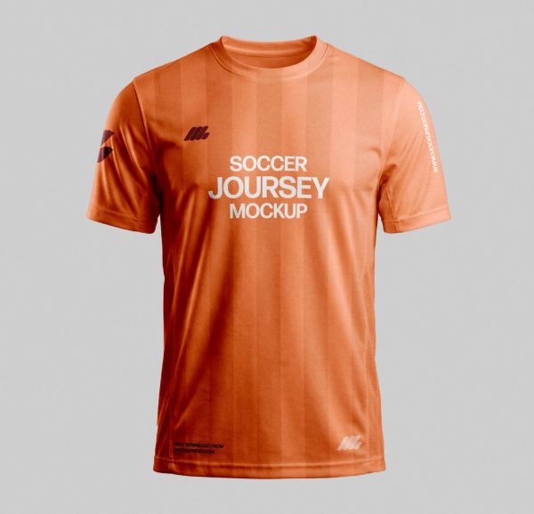 Soccer Jersey Mockup Sports Apparel Presentation