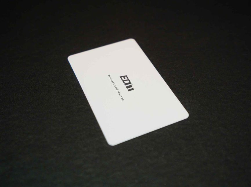 Standard Business card Mockup