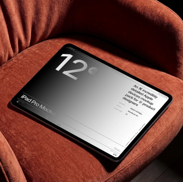 iPad Pro Mockup Template for Designers