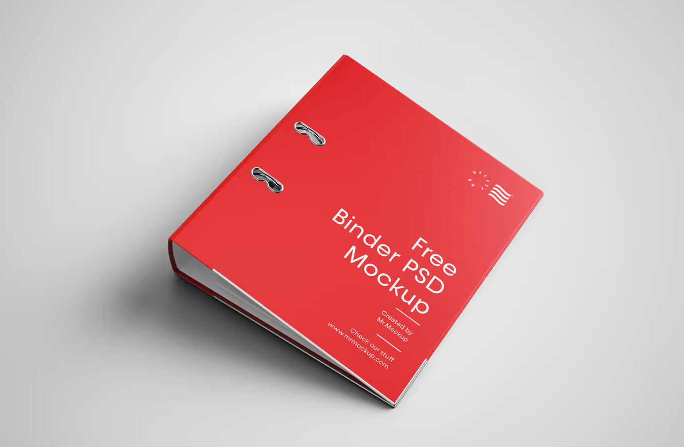 Binder Cover Free Mockup