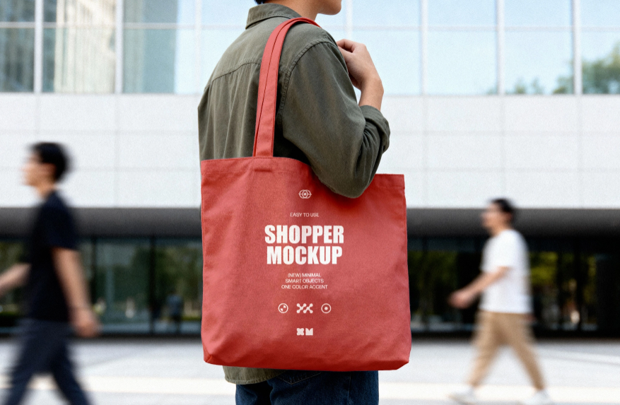 Canvas Tote Bag Mockup