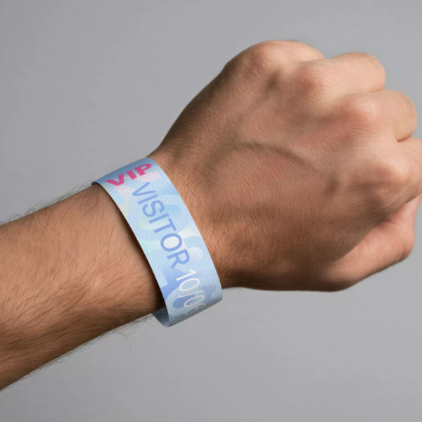 Free Paper Wristband Mockup