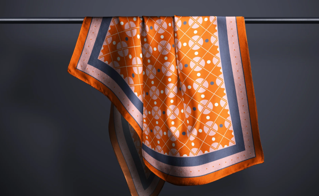 Free Silk Scarf Mockup  Studio Series