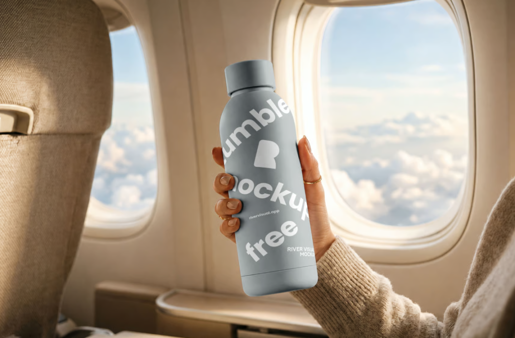 Get Free Tumbler Mockup