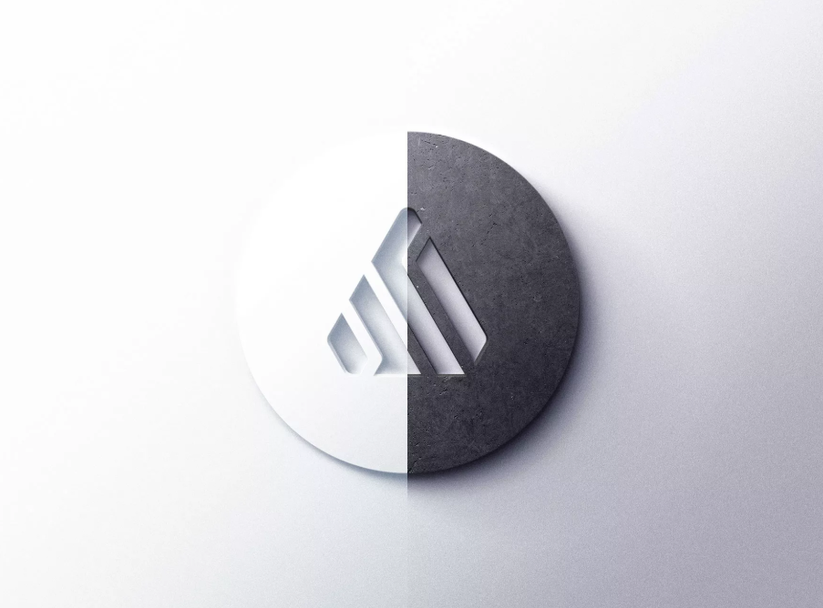 Realistic Free 3D Logo Mockup