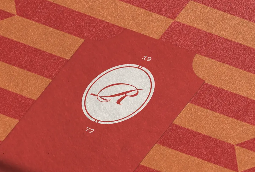 Tissue with Vertical Sticker Mockup Isometric