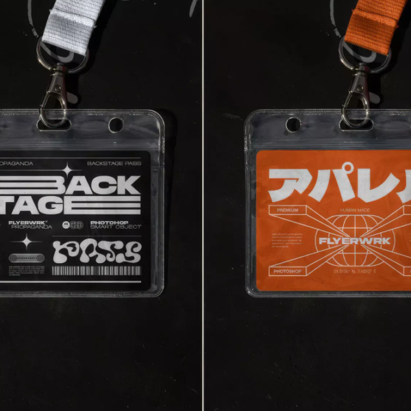 Backstage Pass Free Mockup