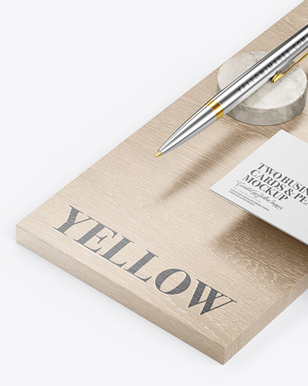 Business Free card Mockup