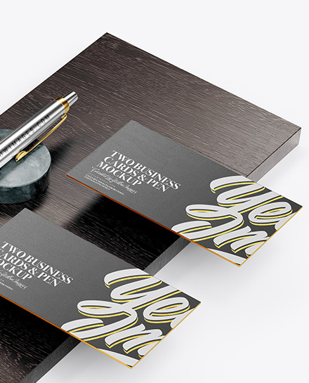Business Free card Mockup