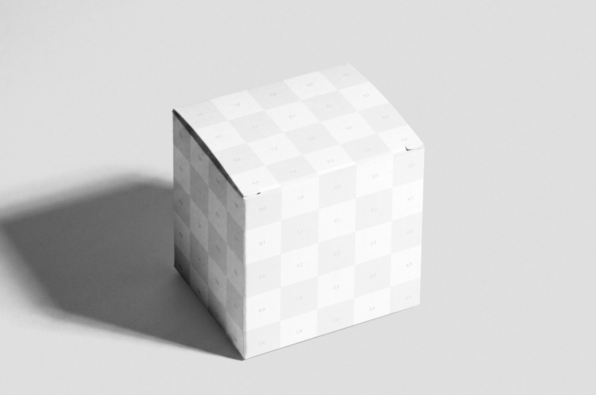 Free Square Box mockup