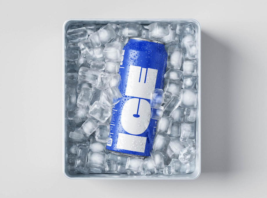 IceBucket Free Can Mockup