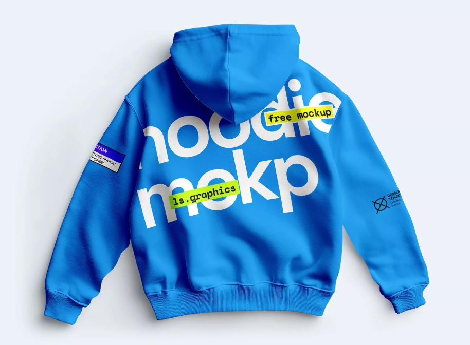 Isolated High Resolution Free Hoodie Mockup