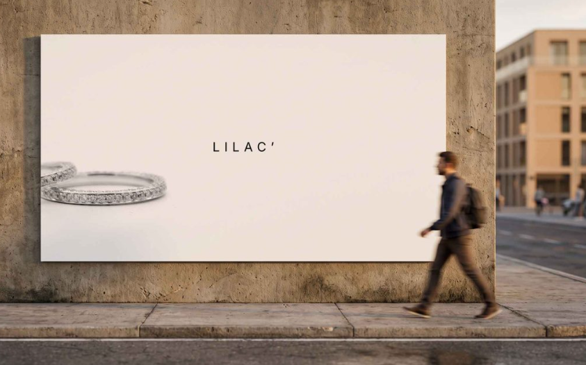 Minimalistic Street Billboard Mockup