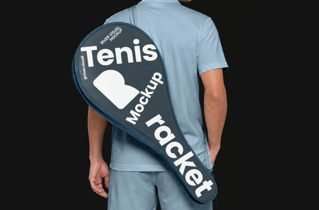 Tennis Bag Free Mockup