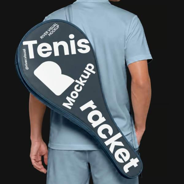 Tennis Bag Free Mockup