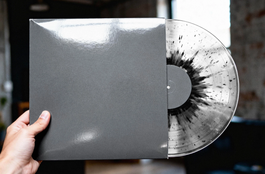 Vinyl Record Free Mockup