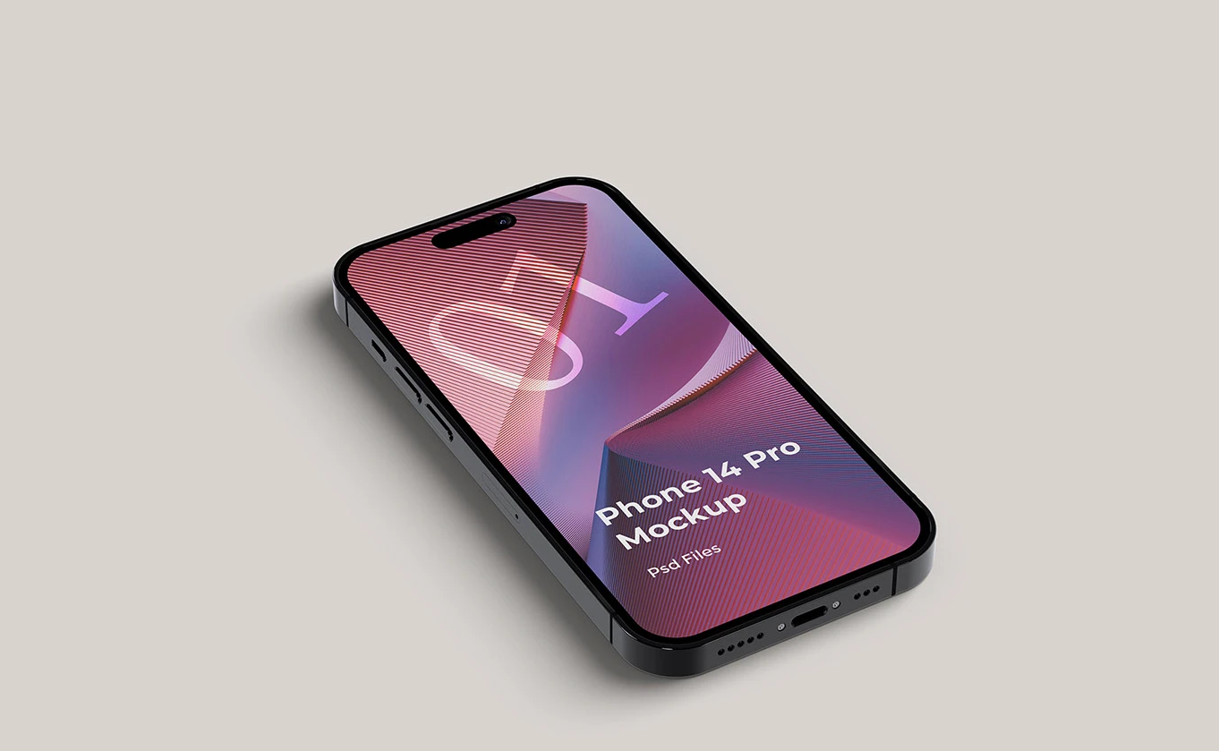 iPhone 14 Pro Mockup