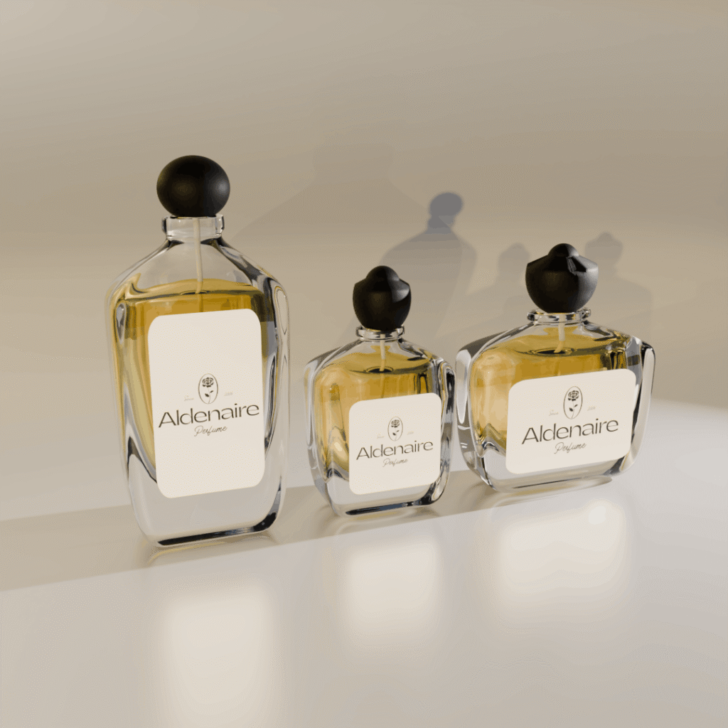 Minimalist Fragrance Identity & Bottle Design