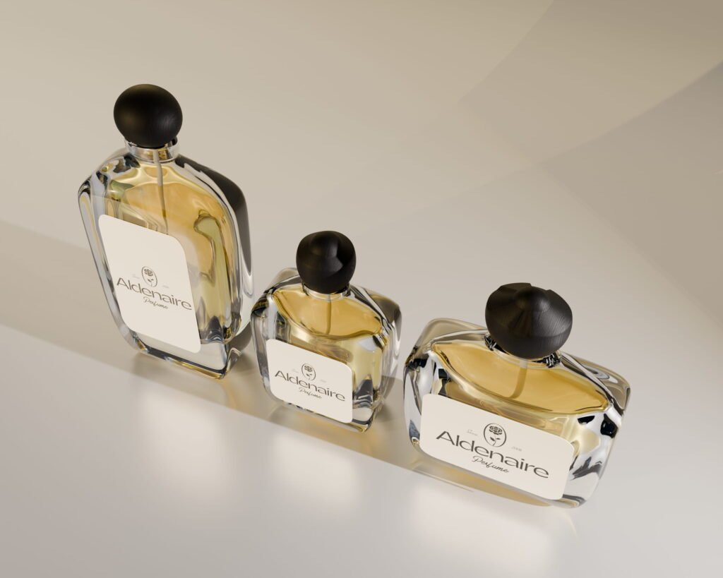 Minimalist Fragrance Identity & Bottle Design