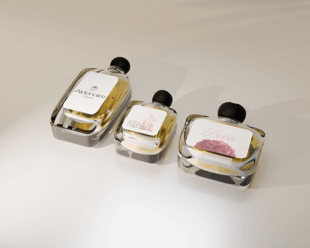 Minimalist Fragrance Identity & Bottle Design
