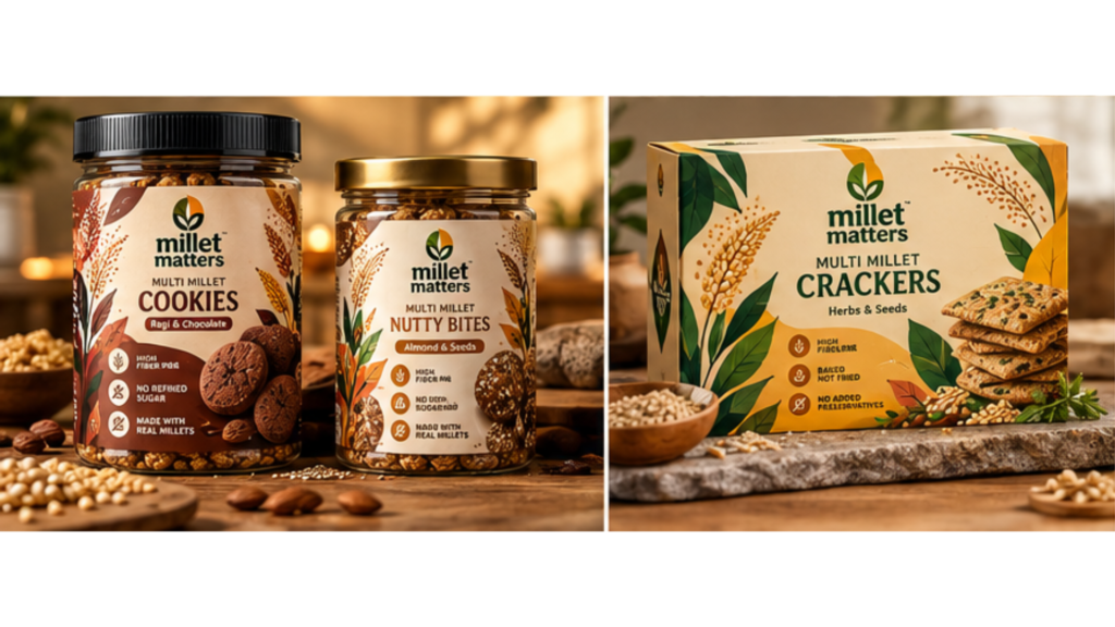 Millet Matters Packaging Design
