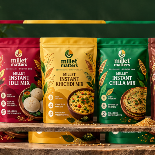 Millet Matters Packaging Design