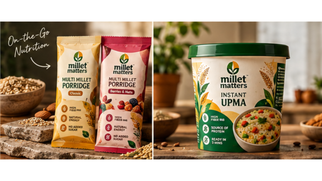 Millet Matters Packaging Design