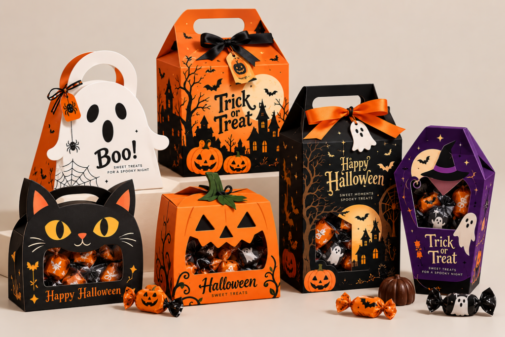 Spooktacular Treats - Halloween Packaging collection