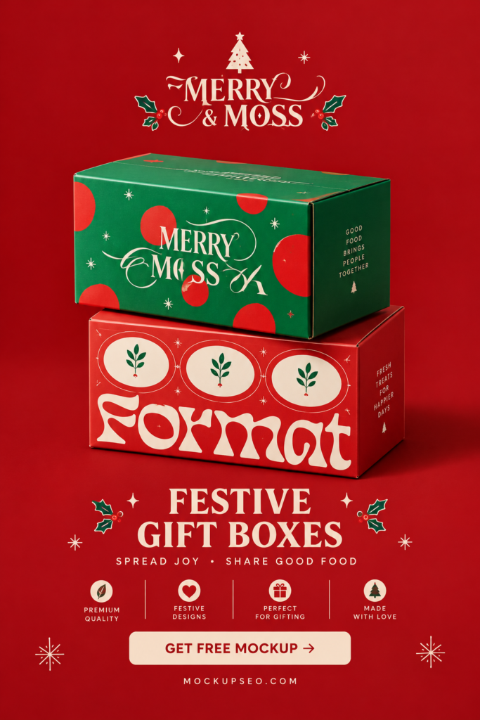 5. christmas Wrapping Paper and Gift Box collection