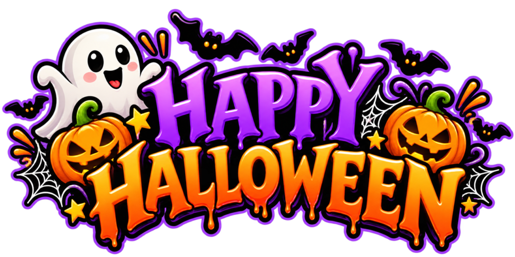 Happy Halloween Text PNG - Cute Halloween Lettering Designs