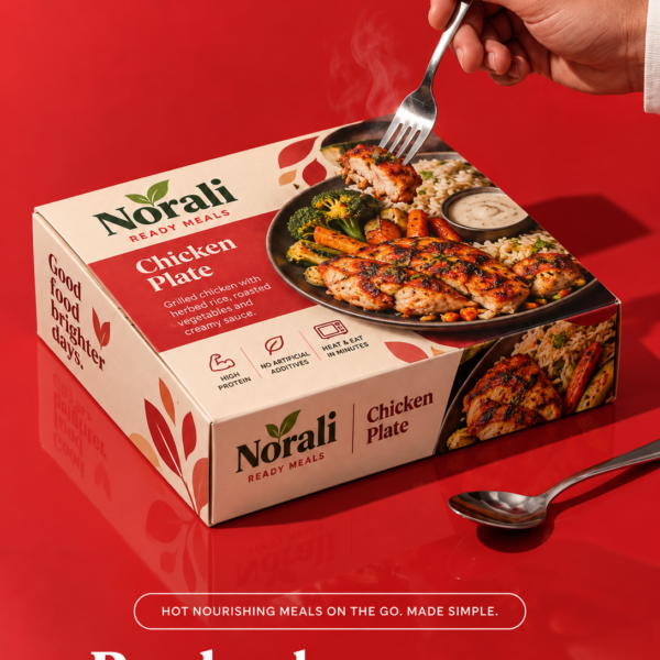 Norali Ready Meals Premium Packaging Design & Visual Brand Identity