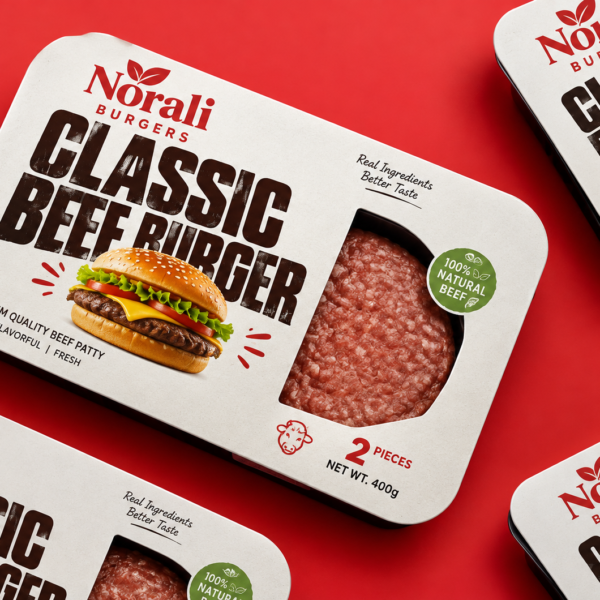 Norali Ready Meals Food Packaging & Brand Identity Design